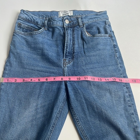 Reformation Harper High Waist Syracuse Wash Jeans - Picture 8 of 10